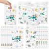 ArowlWesh Airplane Party Favor Bags - 50Pcs Plastic Boho Airplane