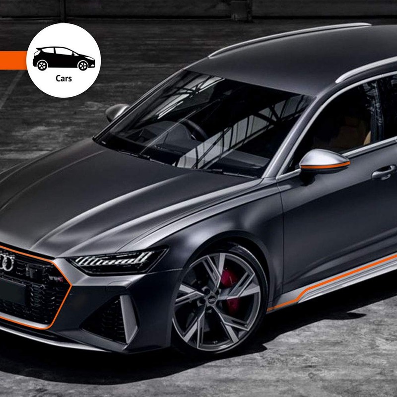 4R Quattroerre.it 10487 Trim Stripes KTM Orange 7mm x 10m