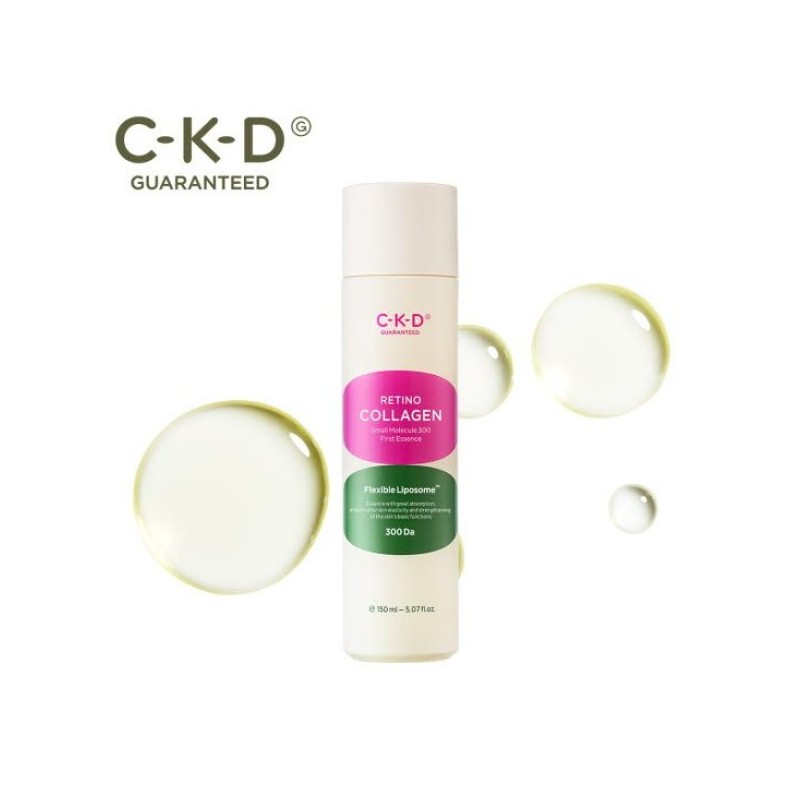 CKD 레티노콜라겐 저분자 300 퍼스트에센스 150ml 2개 CKD Retinol Collagen