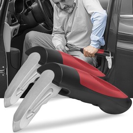Car Door Handle for Elderly Car Handle Assist Support, Auto Grab Handles, Portable Car Door Cane for Seniors, Handicap (2 pcs)