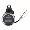 Motorcycle Digital Tachometer Tacho Speedometer Gauge 2 Airguide Cylinder Modified