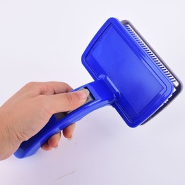 Pet Pro Nutrition Pet Hair Brush Best Dog and Cat Brush for Shedding Grooming for All Hair Lengths- Blue