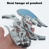 Amavoler Chrome Motorcycle Rearview Side Mirrors For Sportster XL 883