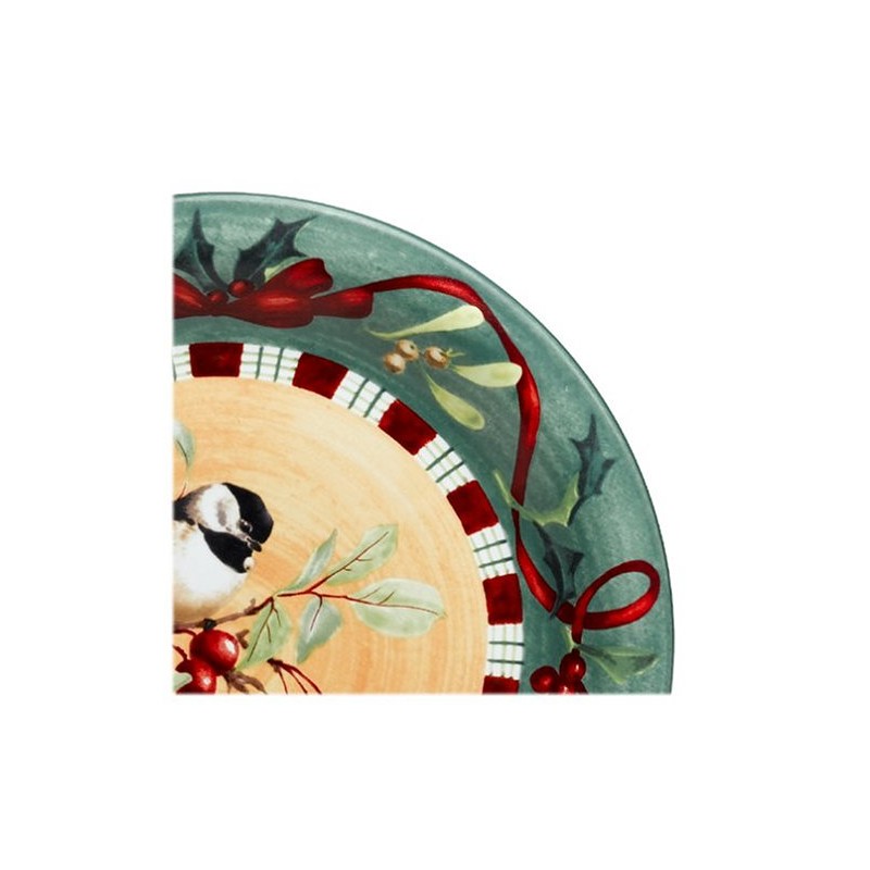 Lenox Winter Greetings Everyday Chickadee Dinner Plate
