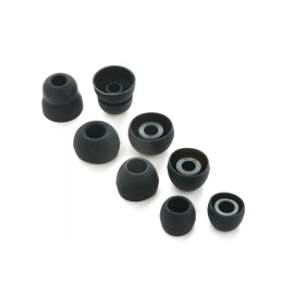 Powerbeats New 4 Pairs Replacement Eartips for Powerbeats 2 Wireless Beats by dr dre(Black)