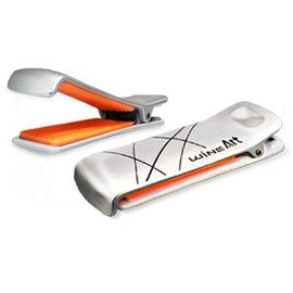 Car Safety Seat Adjust Belt Crab Peg Clip-on Type Stopper Clamps 1Pair 2Pcs for Car Motors Truck Bus Vehicle (Silver)