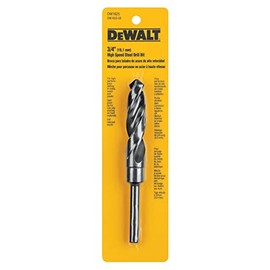 DEWALT DW1625 3/4-Inch Black Oxide 1/2-Inch Shank Reduced Shank Twist Drill Bit