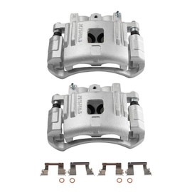 TRQ Front Disc Brake Caliper with Bracket LH RH Pair for Chevy GMC Isuzu New