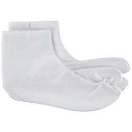 Fukusuke Fukusuke Socks, Special Calico, 5 Pieces, Normal Type, Sarashi, 1 Pair Set, white