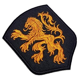 TINL037T Netherlands Coat of Arms Shield Football Soccer Embroidered Patch Emblem Tag Iron or Sew Size