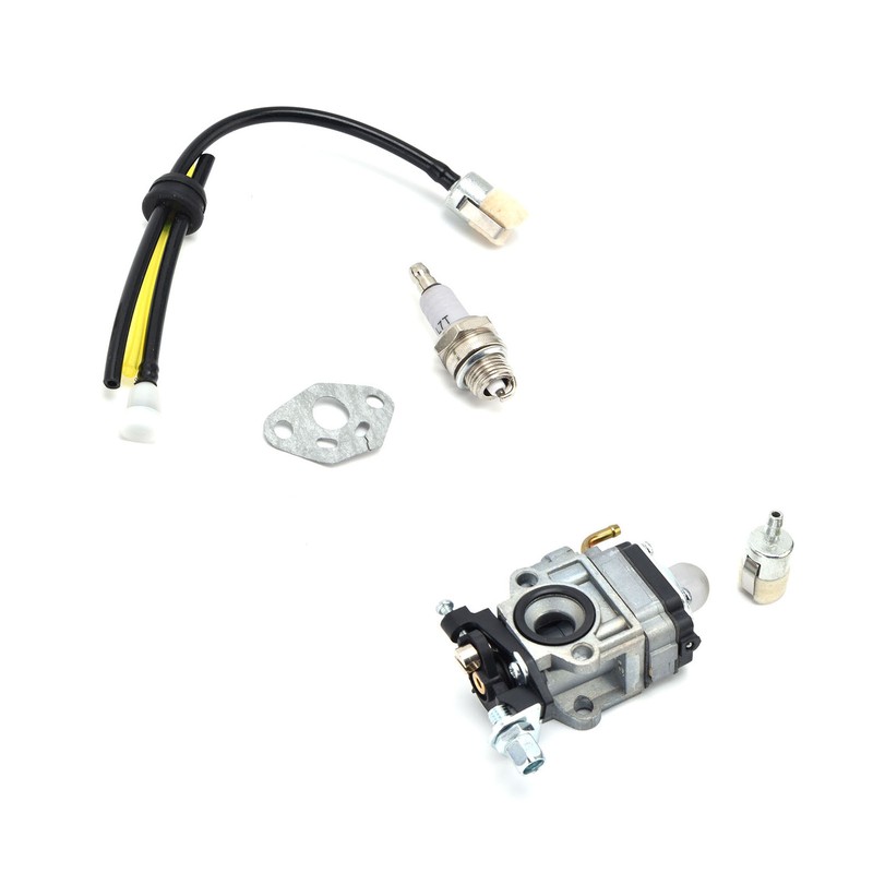 Carburetor Kit Spark Plug Oil Tube Assembly for Poulanpro 46cc