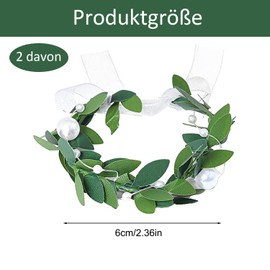 2 Stück Tropfschutz Kommunionkerze,Tropfenfänger Kommunionkerze Kerzenkranz, Erstkommunion Deko Kränze Kerzenringe für Kerzen 6cm Durchmesser,für Kommunion Taufe Hochzeiten(kleine Perle)