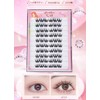 【No Adhesive Required/Ultra-Fine Band】Korean Style Daisy False Eyelashes 10-Row Set