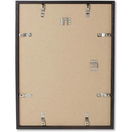 Opposite Wall - 9x12 in - Black Oak Wood Picture Frame - Lightweight, Versatile & Shatterproof - Wall Hanging Poster or Photo Frame - Wall Decor for Office, Gallery & Home