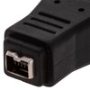 BeMatik FireWire 400 IEEE 1394 Rotor Adaptor 4-Pin H/4-Pin H
