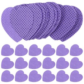 Toallitas Quitaesmalte de Uñas 200 Piezas en Caja Morada Diseño de Corazón, Algodón Absorbente para Limpieza de Esmalte, Toallitas Desmaquillantes Portátiles para Viaje y Uso