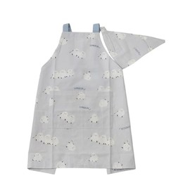 Friends Hill Kids Apron Large Multi Shimada Sun Gray