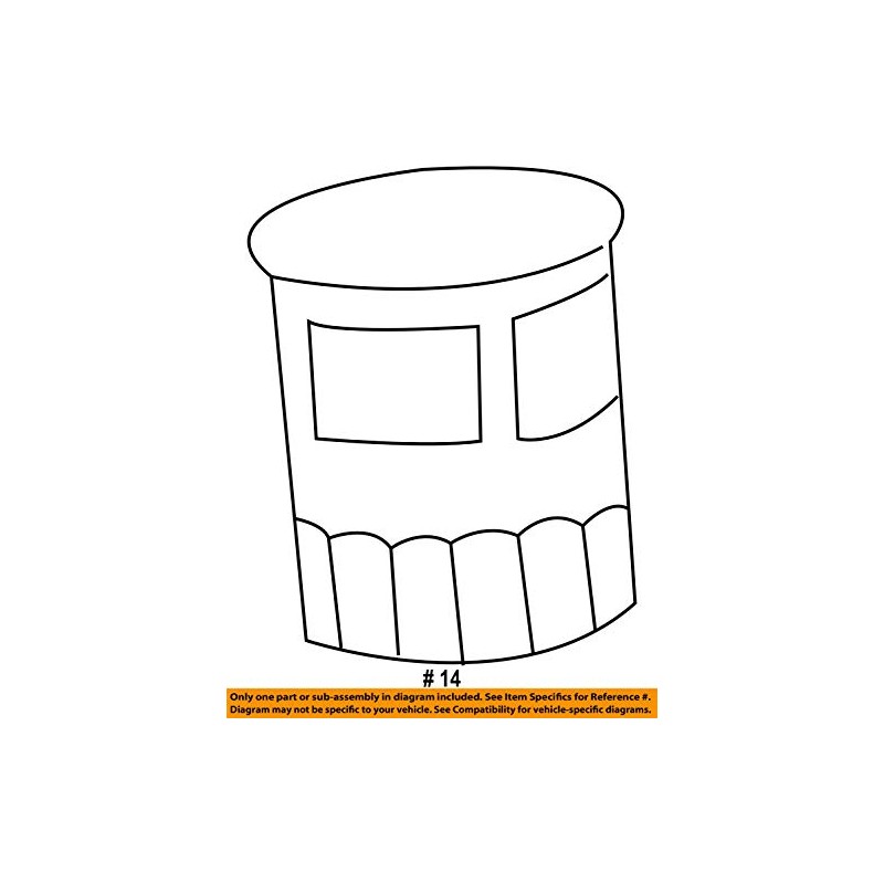 Genuine Honda 15400-PLM-A02 Oil (Honeywell) Filter, Blue