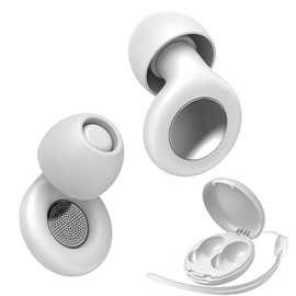 Tapones Para Dormir Con Cancelación De Ruido, 25 Db De Reducción De Ruido Con 8 Tapones, Tapones De Silicona Reutilizables Para Proteger La Audición E