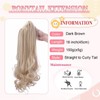 Real Fashion Claw on Clip in Ponytail Extension Long Straight