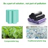 Small Garbage Bag, 4-6 Gallon Biodegradable Strong Durable Disposable Kitchen