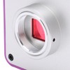 2K 51MP Microscope Camera USB Industrial Camera +1/2 Stereoscopic Microscope
