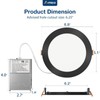Amico 6 Pack 6 Inch 5CCT Ultra-Thin LED Recessed Ceiling