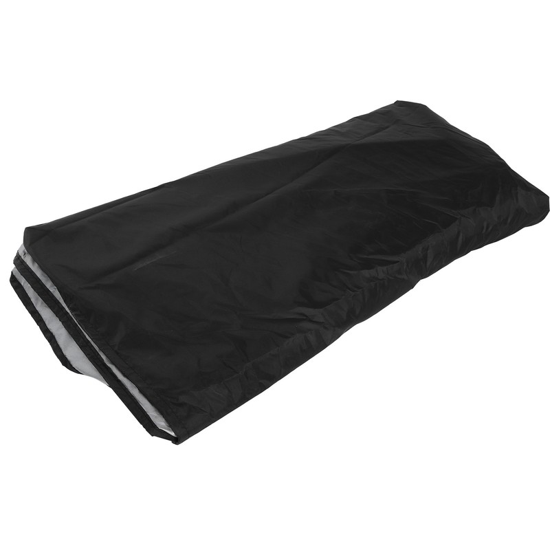 Black UShape Sofa Cover DustProof Waterproof Outdoor Furniture Protective Cover