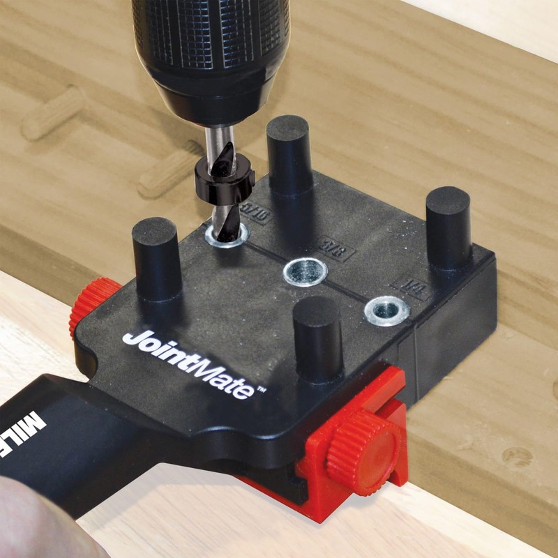 Milescraft 1382 Dowel Aid for Edge, Surface and Corner Connections,