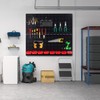 Pegboard Kit with Accessories,Includes 2 Pack 16" X 36" Steel