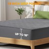 Heated Mattress Pad Full Size Quilted Zone Heating Electric Bed