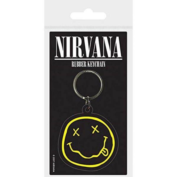 Nirvana RK38787C Rubber Keychain, Multi-Colour, 4.5 x 6cm