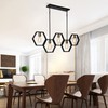 ACNKTZ 5-Light Dining Room Light Fixtures Over Table, Industrial Kitchen