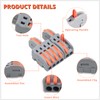 YQSIYU 1 in 4 Out DIY Splicing Wire Connectors, 14