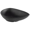 APS 85077 Melamine Bowl Nero Serving Bowl for Quadruple Foods,