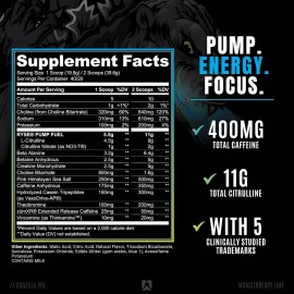 Pre Entreno Ryse Godzilla Pwo 40 Serv Los Sabore Sabor Passion Pineapple