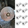 Lyxheth 8PCS Stainless Steel Brake Disc Rotor Screws, Brake Disc