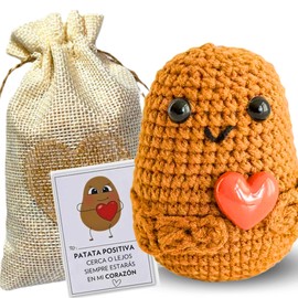 SLAUTIR Original Gifts for Women and Men, Funny Potato Gift | Positive Message Cards | Valentine's Day, Birthday & More