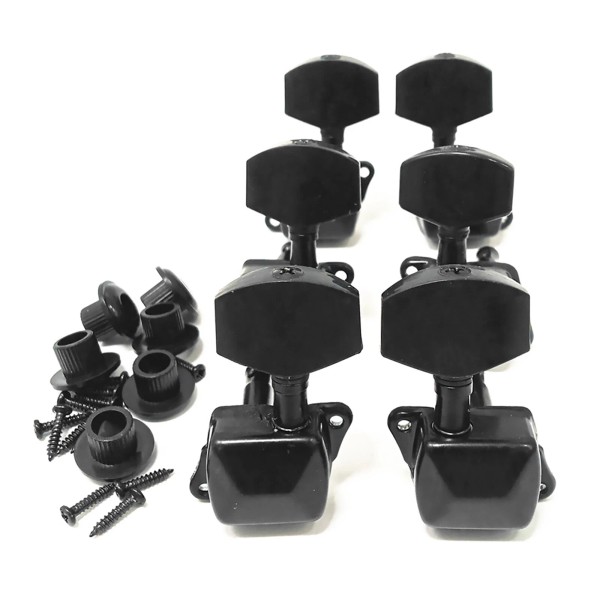 Unbranded 6 pcs Zinc alloy Half Closed Tuners Machine Heads