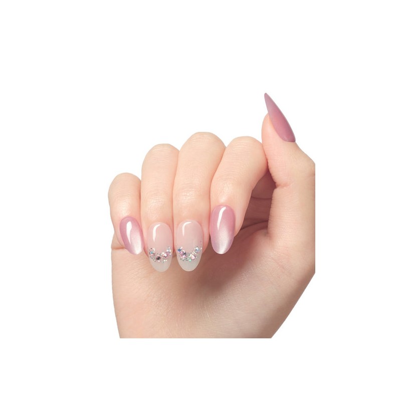 M] Dashing Diva 26 Ribbon Bloom Shaped Nail 3-Piece Set