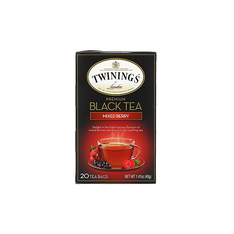 Twinings Mixed Berry Flavored Tea 20 Count