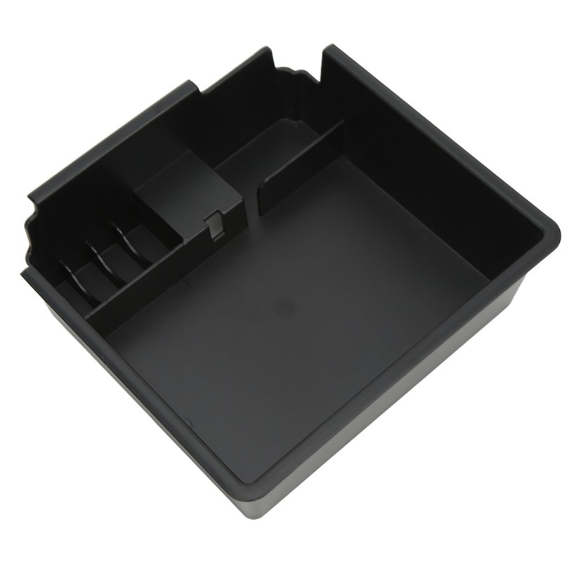 Center Console Storage Tray ABS Armrest Organizer Box Cubby Drawer