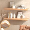 2 Pack Metal Shelf Brackets 20 cm,Heavy Duty Wall Shelving