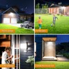 papasbox 100 W LED Spotlight with Motion Sensor Outdoor Light