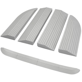 KineticKraft T1rschwellenrampe Saugroboter Zubeh?r, Saugroboter T1rschwellenrampe, T1rschwellenrampe f1r Staubsauger, Kehrschwellenleiste f1r Haushalt, Alle Staubsaugroboter, Staubsauger Roboter Rampe, Antirutsch