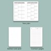 POPRUN Calendar 2026 Daily Planner Soft Cover 16 x 10.5