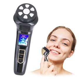 Mini Mquina de Belleza de Estiramiento Facial HIFU 3.0 Dispositivo de Belleza Ultrasnico RF 4 en 1 Estiramiento de la Piel Eliminacin de Arrugas...   