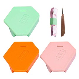3 Pieces Magnetic Hem Guides For Sewing Machines, 1 Piece Seam Ripper And 1 Piece Tape Measure, Sewing Accessories, Sewing Tools, Sewing Machine Guides