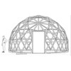 20ft / 6m Geodesic Dome DIY Build Plans NO HUBS