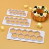 3-Piece Hexagonal Cookie Cutter Set, Premium Stainless Steel, Ideal for